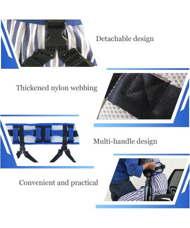 ZZBB Walking Standing Aids Transfer Belt with Leg Loops-Medical Nursing Safety Gait Assist Device Walking Standing Rehabilitation Belt Small - Buy Online on GoSupps.com