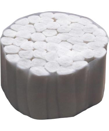 Dental Cotton Rolls Pack of 100 - 2 Medium 1.5 Non-Sterile High Absorbent Cotton Rolls for Mouth Gauze and Nosebleeds (100 Count) - Buy Online on GoSupps.com