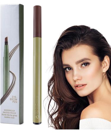 Eye Brow Makeup Pencils - Smudge-Proof Pencil for Long-Lasting Eyebrow Shaping - Eyebrow Makeup Accessories for Home Dating Traveling Gathering Shopping Dark Brown - Buy Online on GoSupps.com
