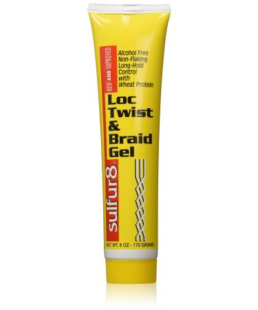 Sulfur8 Loc Twist and Braid Gel  6 Ounce