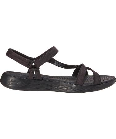 Skechers Women's On-The-Go 600-Brilliancy Sport Sandal 8 Black - Comfort and Style - Buy Online on GoSupps.com