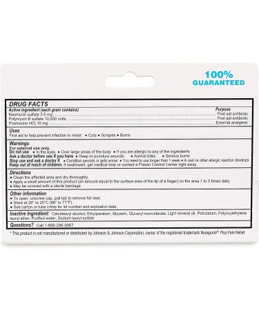 Globe Triple Antibiotic Cream + Pain Relief | 4 Pack | Soothes Cuts, Burns, Scrapes | 24-Hour Infection Protection - Buy Online on GoSupps.com
