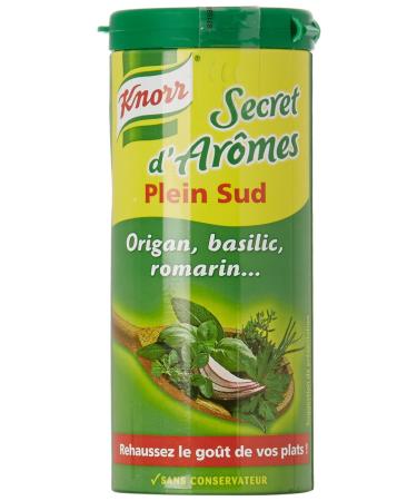 Knorr Secret d'Arôme Full South, Oregano Basil Rosemary, Enhance the Taste of Your Dishes, No Preservatives, Pack of 4 Boxes