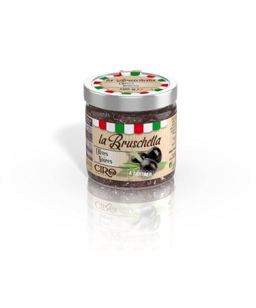 CIRO BRUSCHETTA OLIVES NOIRES 180 G