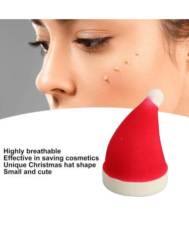 Buy Super Soft Makeup Sponges - Christmas Hat Design for Wet & Dry Blending | Best Cosmetic Sponges Online - Buy Online on GoSupps.com