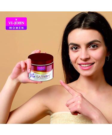 Valocity VI-JOHN Advanced Saffron Fairness Cream for Women - Natural Skin Whitening Dark Spot Removal Heal & Repair - 50gm Pack of 4 | Suitable for All Skin Types - Buy Online on GoSupps.com