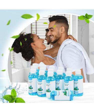 100 pcs Travel Size Mouthwash Bulk 80ml/2.7fl oz Fresh Mint Portable Mini Mouthwash Individual Bottles for Travel Toiletry Kits 2.7 Fl Oz (Pack of 100) - Buy Online on GoSupps.com