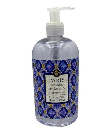 Destination Collection - Paris Hand Soap & Shea Butter Lotion Set | 16 oz | Purple & White | International Shipping Available - Buy Online on GoSupps.com