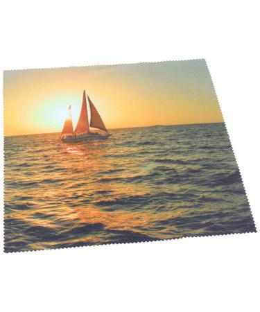magnificent motif microfibre cloth "sailboat"