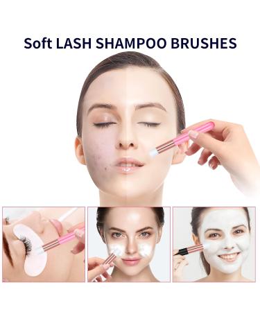150ml Eyelash Extension Cleanser Kit | Kioooki Lash Shampoo with USB Mini Fan Brush & Makeup Remover Pad - Portable & Efficient Care for Lash Extensions - Buy Online on GoSupps.com