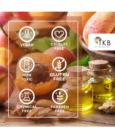 Buy TKB Apricot Kernel Oil - DIY Skin Care Soapmaking Massage & Body Lotions - 2 Fl Oz Made in USA - Buy Online on GoSupps.com