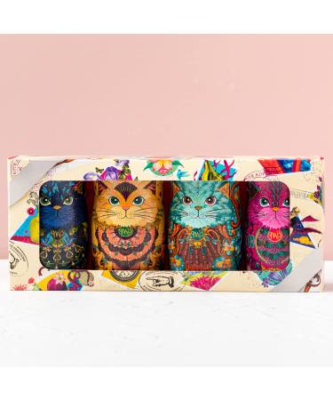 Monty Bojangles Truffle Kit Box - 4 Mini Cans of Luxurious Chocolate Truffles (Choccy Scoffy Flutter Scotch Cocoa Nibs Night Coconut Crush) - International Shipping Available - Buy Online on GoSupps.com