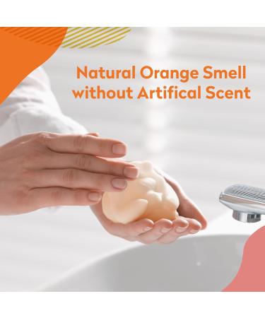ORANGE HOUSE Color Changing Foaming Hand Soap Plant-Based Moisturizing Foam with Natural Orange Oil Gentle Formula 11.8 Fl Oz (1 Pack) - Buy Online on GoSupps.com