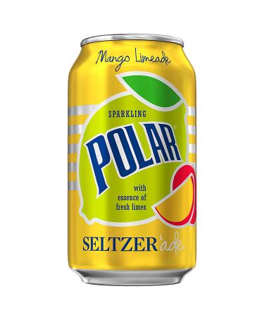 Polar Mango Limeade Seltzer'ade 12 fl oz. (Pack of 8) - Buy Online on GoSupps.com