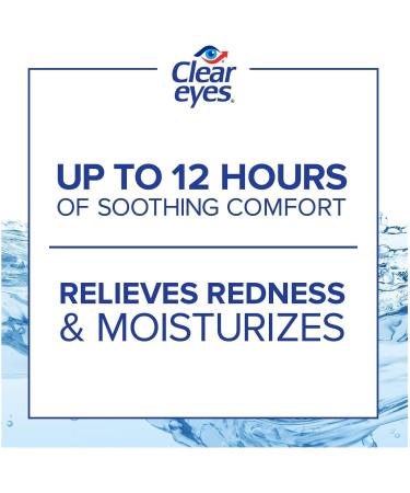 Clear Eyes Itchy Eye Relief 0.5oz - Alleviates Dryness Burning Redness & Irritations - Fast Shipping Worldwide - Buy Online on GoSupps.com