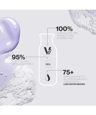 Pureology Strength Cure Blonde Purple Shampoo and Conditioner Set - 9 Fl Oz (Pack of 2) | Sulfate-Free, Vegan, Paraben-Free | Tones & Fortifies Brassy Hair - Buy Online on GoSupps.com