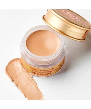 SKINFOOD Salmon Dark Circle Concealer Cream 2 - Full Coverage Under Eye Concealer - Salmon Beige Shade - 0.35 Oz - Buy Online on GoSupps.com