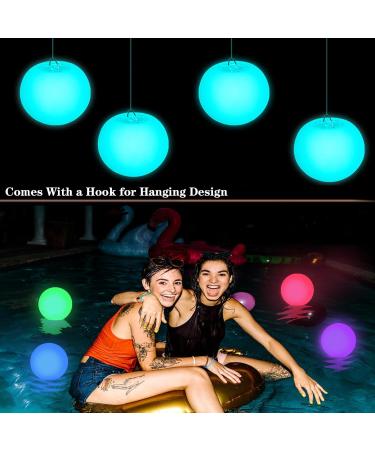 4-Piece Floating Pool Lighting Set | 16 RGB Color Change LED Lights | IP68 Waterproof with Remote Control | Perfect Children's Gift | Enhance Your Pool Experience - Buy Online on GoSupps.com