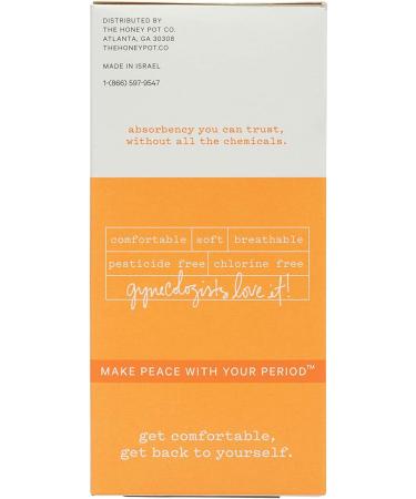 The Honey Pot Clean Cotton Tampons - Variety Pack | Organic Feminine Care - Buy Online on GoSupps.com
