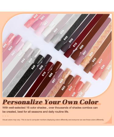 Lavender Violets 22-Piece Dip Powder Nail Kit Starter Set - Dipping Powder Liquid with Base, Top Coat, Activator, Brush, Saver, Buffer, and Design Brush for Home Salon Nail Art - M960B - Buy Online on GoSupps.com