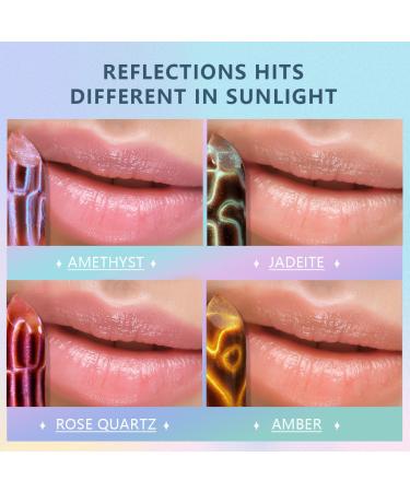 IMAKEUPNOW Vegan Tinted Lip Balm Set - Color Changing pH Lipstick - Amethyst + Amber - Buy Online on GoSupps.com