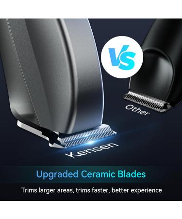 Body Hair Trimmer for Men kensen Electric Groin & Pubic Hair Trimmer Rechargeable Ball Shaver Groomer Mens Body Groomer Kit for Privates LED Cordless for Wet/Dry Use - Buy Online on GoSupps.com