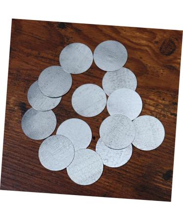 Housoutil 100pcs Stickers Metal Makeup Eyeshadow Palette Eyeshadow Tin Iron Plates Eye Shadow Tool Make up - Buy Online on GoSupps.com