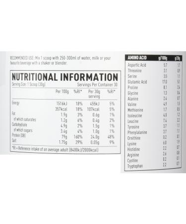 Efectiv Nutrition 100% Micellar Casein - 908g (Vanilla) Vanilla 908 g - Buy Online on GoSupps.com