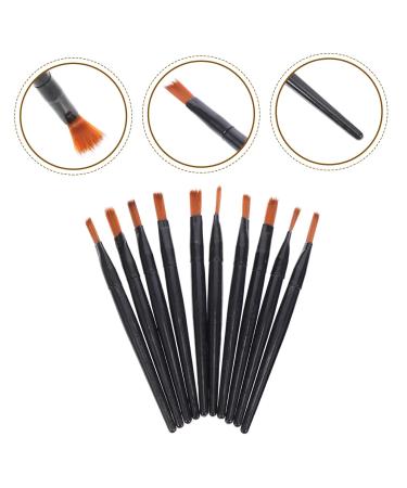 NOLITOY 100pcs Mini Lip Brush Set - Portable Makeup Applicator Eyelash & Lipstick Brushes for Women - Perfect for Travel - Buy Online on GoSupps.com