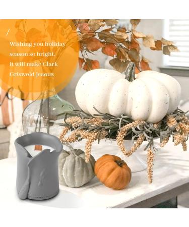 Natural Soy Wax Scented Candles | Aromatherapy Holiday Candle for Men | Cedar & Leather Secret Message - Buy Online on GoSupps.com