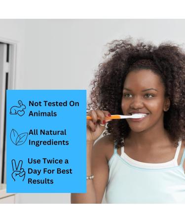 Infinix Moringa and Clove Toothpaste with Myrrh Oil Sage Oil White Oak Bark Clove and Menthol - Paraben Free Refreshing Oral Care for Sensitive Teeth - Halal - Pack of 3 - Buy Online on GoSupps.com