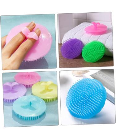 Plafope 4-Piece Scalp Massage Shampoo Brush Set Ultimate Hair Washing & Peeling Device for Effective Scalp Care - Buy Online on GoSupps.com