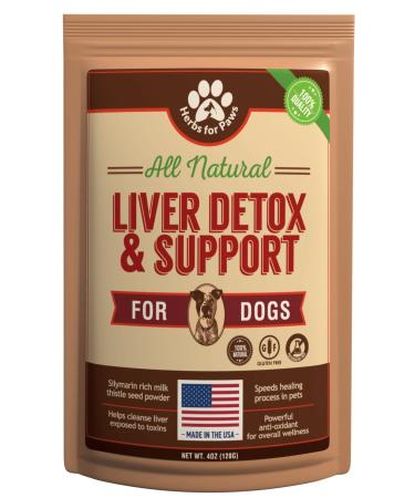 Liver Support for Dogs, Milk Thistle for Dogs and Cats, Supplement Without Capsules, Pills LIVER SINGLE 4OZ