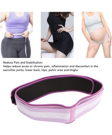 140CM Sacroiliac SI Joint Hip Belt Sciatica Pain Relief Brace for Men and Women (Purple) - Buy Online on GoSupps.com