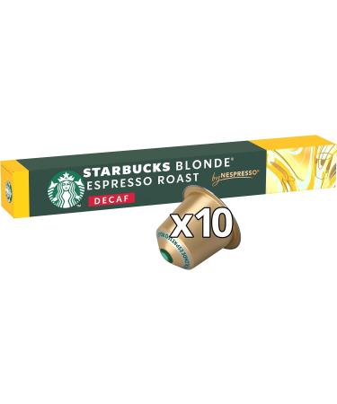 STARBUCKS Blonde Espresso Roast D caf in by Nespresso Torr faction Blonde Capsules de Caf 6 x 10 Capsules (60 Capsules) - Buy Online on GoSupps.com