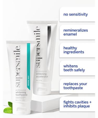 Supersmile Original Mint Whitening Kit - Enhance Your Smile | International Shipping Available - Buy Online on GoSupps.com