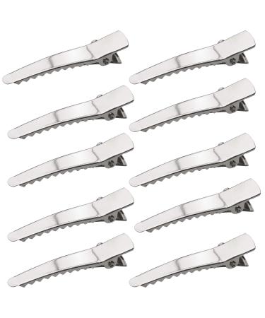 Pack of 50 alligator hair clips - crocodile clips for styling - 45mm - hairstyle accessories - crafts handicrafts and art - TRIXES