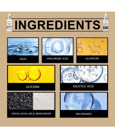 Peel Shot Glow Rice Peeling Ampoule 200ml White and Black Rice Ampoule Duo Daily Soft Exfoliating Face and Body Scrub for Dead Skin Cells All Skin Types Korean Skincare - Buy Online on GoSupps.com