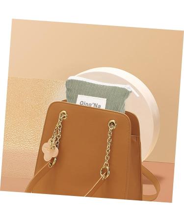 HAPINARY Sanitary Napkin Storage Bag - Vintage Handbags Organizer | Cotton Green Period Pouch & Holder for Outdoor Hygiene - Buy Online on GoSupps.com