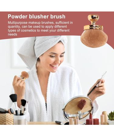 Face Powder Brush Powder Makeup Brush Blush Brush Powder Makeup Brush Fixing Powder Brush Face Brush Makeup Mushroom Head Brush for Fixing Loose and Pressed Powder Rose Gold - Buy Online on GoSupps.com