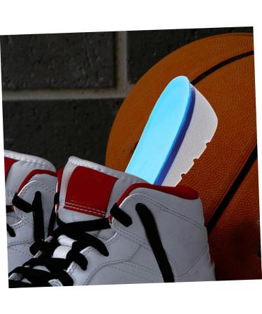 FRCOLOR Height Increasing Insoles for Men & Women - Damping Booster Pads Non-Slip Shoe Inserts for Comfortable Elevation - Elasticity Design Blue 12.7X6.3X3.5 - Buy Online on GoSupps.com