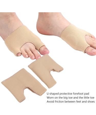 Breathable Bunion Corrector | U-Shape Hallux Valgus Pads | Orthopedic Bunion Relief Sleeves Kit for Comfort & Support - Buy Online on GoSupps.com