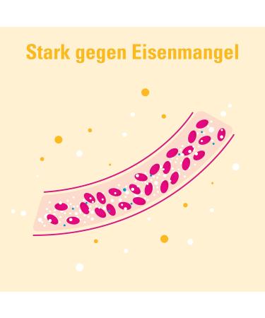 Iron Tablets AbZ 100 mg - Film-Coated for Iron Deficiency - 100 Tablets - Fast International Shipping - Buy Online on GoSupps.com