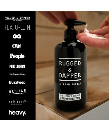 2-in-1 Mens Shampoo and Conditioner - Biotin Hair Thickening Shampoo for Men - Men's Shampoo for Hair Thinning and Strengthening - SLS-free and Paraben-Free Hair Thinning Shampoo for Men 2-in-1 Shampoo and Conditioner - Buy Online on GoSupps.com