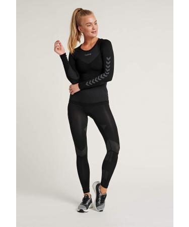 hummel T-Shirt First Multisport Women - Stretchy Seamless XS-S in Black | Buy Internationally - Buy Online on GoSupps.com
