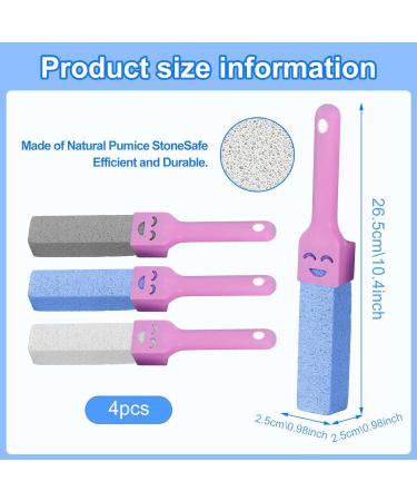 Spermuoy 3-Piece Pumice Stone Cleaning Set | Toilet Kitchen & Bathroom Cleaning Tools | Effective & Easy-to-Use Pumice Cleaning Block with Handle - Buy Online on GoSupps.com