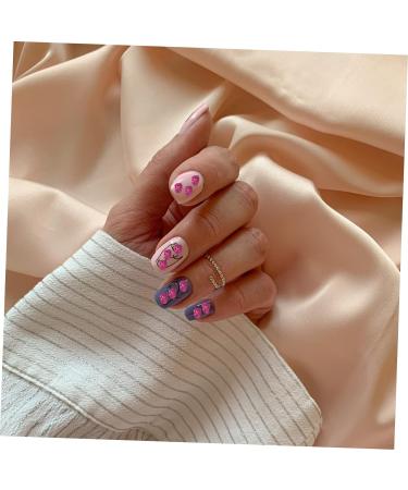 FOYTOKI 1 Glass Chip Nail Manicure DIY Accessories Nail Crushed Glass Epoxy Charms Manicure Charms DIY Charm Fillers Nail Art Accessories DIY Glass Fillers Nail Art Stone 0.5X0.3cm Rosy - Buy Online on GoSupps.com