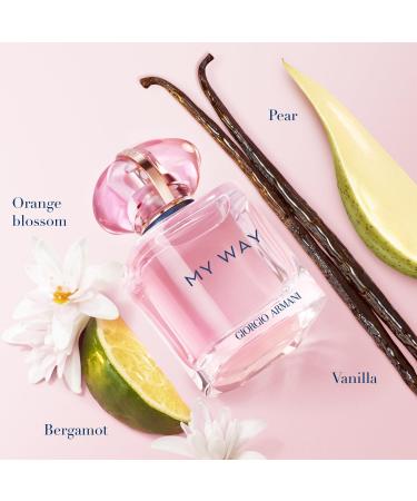 Armani Beauty - My Way Nectar - Eau de Parfum - Perfume for Women - Floral Fruity Women s Fragrance - Bergamot & Pear Tuberose Heart Vanilla Notes 0.3 Fl Oz (Pack of 1) - Buy Online on GoSupps.com