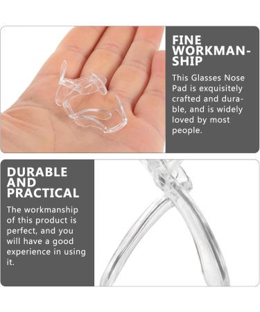 Coolhiya 4-Piece Anti-Slip Glasses Nose Pads - Durable Support for Cycling & Brille Accessories - Buy Online on GoSupps.com
