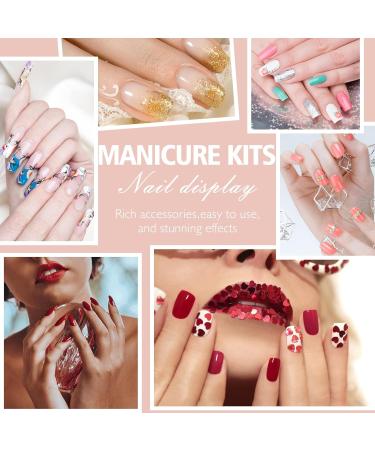 Milai Dipping Powder Nails Set - 12 Colors 72W UV/LED Lamp & Nail Cutter | Best Acrylic Nail Starter Kit for 3D Nail Art & Design - Buy Online on GoSupps.com